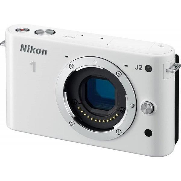 【中古】ニコン Nikon ミラーレス一眼 ニコン Nikon 1 J2 ボディー ホワイト N1J2WH当店保証30日間 人気モデル 高画質 売れ筋