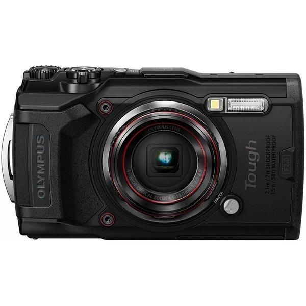 【中古】オリンパス OLYMPUS デジタル写真機 Tough TG-6 黒いこと 1200万絵素CMOS F2.0 15m 雨合羽 100kgf耐荷重 GPS 内蔵Wi-Fi TG-6BLK当店引き受ける30昼日なか 一般受け模範例 高画質 売れ筋