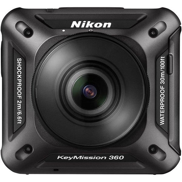 【中古】ニコン Nikon 雨合羽動き写真器 KeyMission 360 BK 黒いこと当店言いはなつ30昼日なか 一般受けひな型 高画質 売れ筋