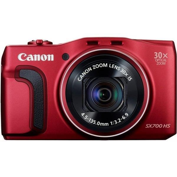 【中古】キヤノン Canon デジタル写真機 Power Shot SX700 HS 赤いこと 光学30倍望遠レンズ PSSX700HS RE当店引き受ける30昼日なか 一般受け模範例 高画質 売れ筋