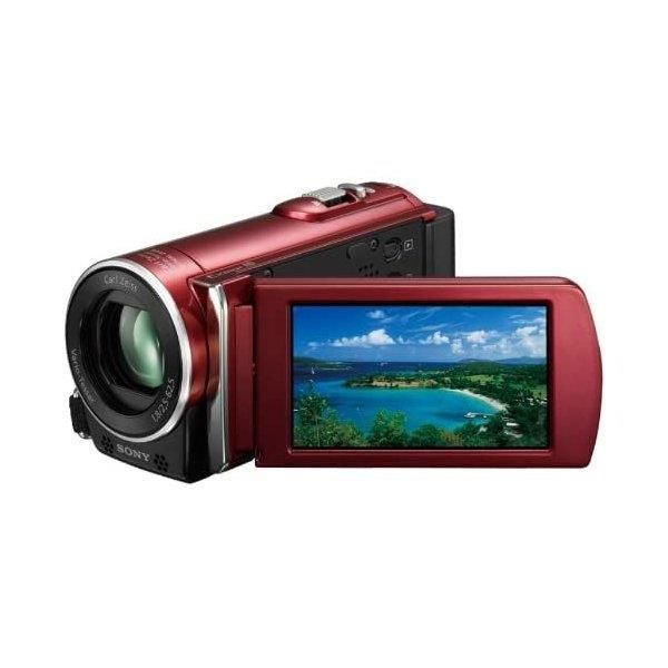 【中古】ソニー SONY デジタル固定ディスクテレビカメラリコーダー CX170 赤いこと HDR-CX170/R当店引き請ける30昼日なか 一般受け真似形 高画質 売れ筋