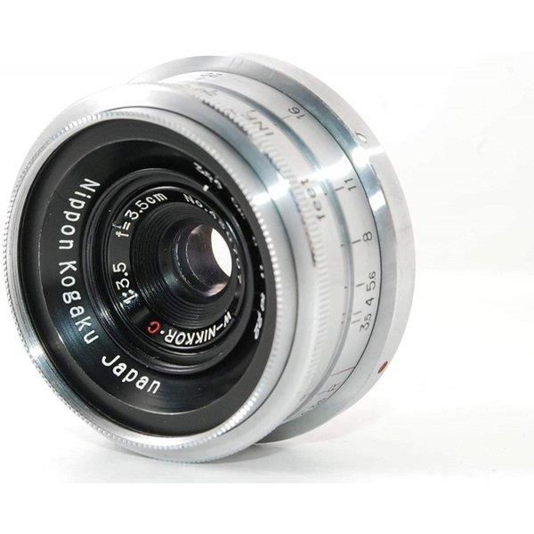 ニコン W-Nikkor C 35mm f2.5 Sマウントレンズ Nikon W-NIKKOR.C 3.5cm F2.5 (Nikon S) – ねりま中古カメラきつね堂