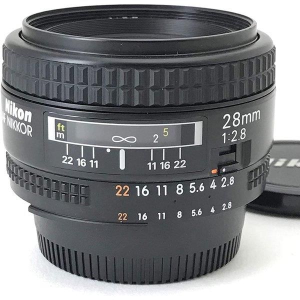 【中古】ニコン Nikon AF NIKKOR 28粍 F2.8当店引きうける30昼日なか 一般受け真似形 高画質 売れ筋 カメラ・ビデオカメラ・光学機器-カメラ用交換レンズ-TV・オーディオ・カメラ