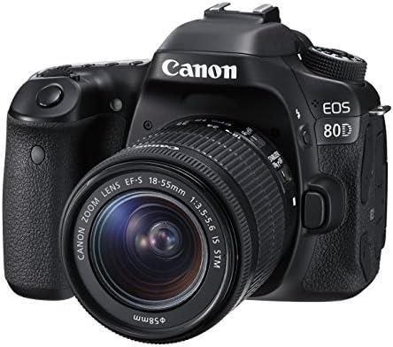 【中古】Canon デジタル一眼レフカメラ EOS 80D レンズキット EF-S18-55mm F3.5-5.6 IS STM 付属 EOS80D1855ISSTMLK当店保証30日間 人気モデル 高画質 売れ筋