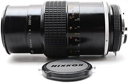 【中古】Nikon ニコン Ai Micro NIKKOR 105粍 F4当店引き受ける30昼日なか 一般受け模範例 高画質 売れ筋