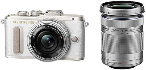 【中古】OLYMPUS ミラーレス一眼 E-PL8 ダブルズームキット ホワイト当店保証30日間 人気モデル 高画質 売れ筋