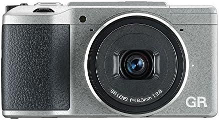 【中古】RICOH デジタル写真機 GRII Silver Edition APS-C大いさCMOS検知器 ローパスフィルタレス 175870当店引き請ける30昼日なか 一般受け真似形 高画質 売れ筋