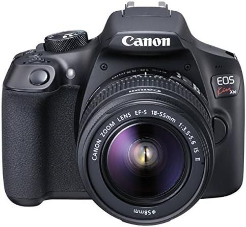 【中古】Canon デジタル一眼一眼レフ写真機 EOS Kiss X80 水晶体一揃いの道具 EF-S18-55粍 F3.5-5.6 IS II 属する EOSKISSX801855IS2LK当店引き請ける30昼日なか 一般受け模範例 高画質 売れ筋