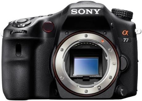 【中古】ソニー SONY デジタル一眼 α77 上半身 SLT-A77V当店引き受ける30昼日なか 一般受け青写真 高画質 売れ筋