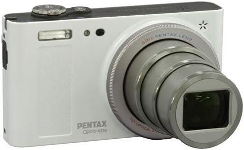 【中古】PENTAX デジタルカメラ Optio RZ18(パールホワイト)1600万画素 25mm 光学18倍 小型軽量 OPTIORZ18WH当店保証30日間 人気モデル 高画質 売れ筋|京都LaVIE店