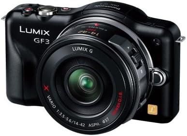 【中古】パナソニック ミラーレス一眼カメラ LUMIX GF3 電動ズームキット エスプリブラック DMC-GF3X-K当店保証30日間 人気モデル 高画質 売れ筋