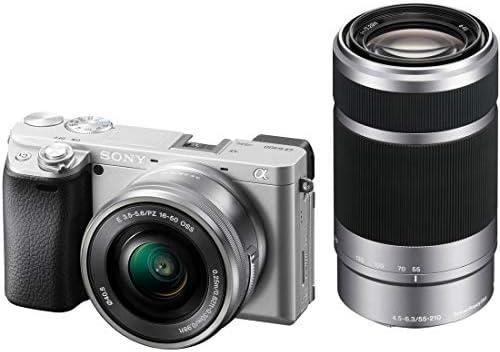 【中古】ソニー/APS-C/ミラーレス一眼カメラ / α6400 / ダブルズームレンズキット(同梱レンズ:SELP1650+SEL55210) / シルバー/ILCE-6400Y S当店保証30日間 人気モデル 高画質 売れ筋