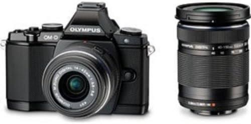 【中古】OLYMPUS ミラーレス一眼 OM-D E-M5 ダブルズームキット ブラック 1605万画素 防塵 防滴 OM-D E-M5 DZKIT BLK当店保証30日間 人気モデル 高画質 売れ筋