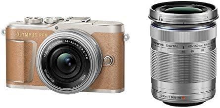 【中古】OLYMPUS ミラーレス一眼カメラ PEN E-PL9 ダブルズームキット ブラウン当店保証30日間 人気モデル 高画質 売れ筋