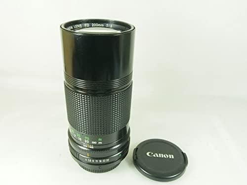 【中古】Canon MFレンズ NewFD 200mm F4当店保証30日間 人気モデル 高画質 売れ筋