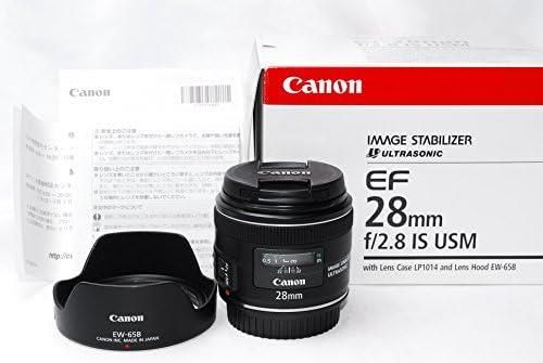 【中古】Canon 単焦点レンズ EF28mm F2.8 IS USM フルサイズ対応当店保証30日間 人気モデル 高画質 売れ筋