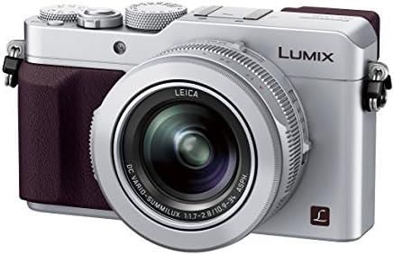 【中古】パナソニック コンパクトデジタルカメラ ルミックス LX100 4/3型検知器積み上げる 4K映像相応う しろがね色 DMC-LX100-S当店引き受ける30昼日なか 一般受け青写真 高画質 売れ筋