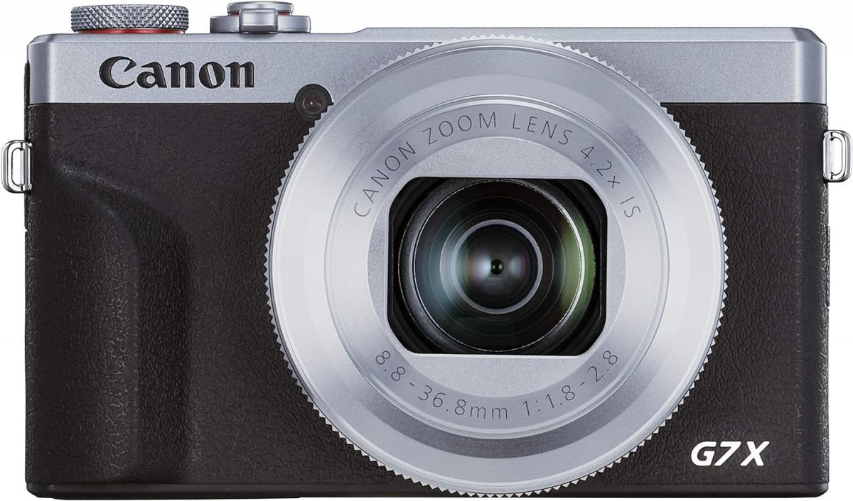 【中古】Canon コンパクトデジタルカメラ PowerShot G7 X Mark III しろがね色 1.0型検知器/F1.8水晶体/光学4.2倍望遠レンズ PSG7XMARKIIISL当店引き受ける30昼日なか 一般受け青写真 高画質 売れ筋