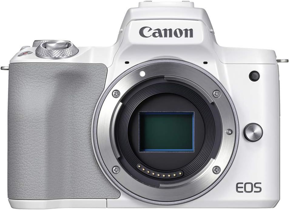 【中古】Canon ミラーレス一眼カメラ EOS Kiss M2 ボディー ホワイト KISSM2WH-BODY当店保証30日間 人気モデル 高画質 売れ筋