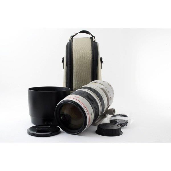 【中古】キヤノン Canon EF 100-400mm F4.5-5.6L IS USM レンズ 美品 三脚座ケース付き 望遠ズームレンズ当店保証30日間 人気モデル 高画質 売れ筋