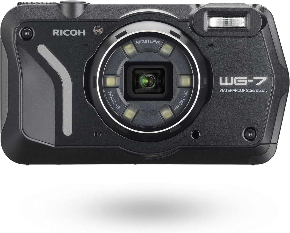 【中古】リコー RICOH WG-7 黒いこと 本格アウトドア写真機 3100当店引き受ける30昼日なか 一般受け模範例 高画質 売れ筋