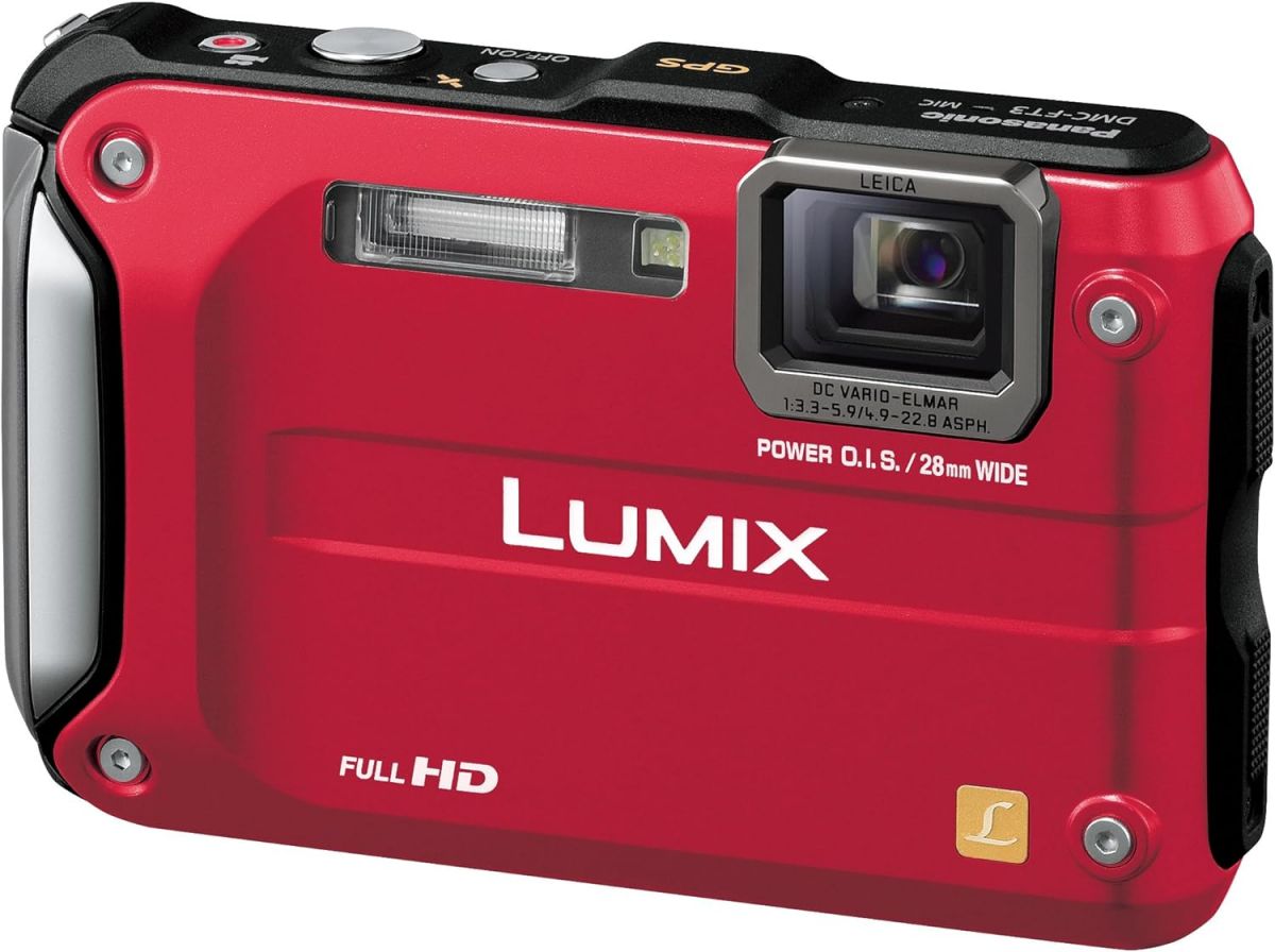 【中古】パナソニック デジタルカメラ LUMIX FT3 スパーキーレッド DMC-FT3-R当店保証30日間 人気モデル 高画質 売れ筋|京都LaVIE店