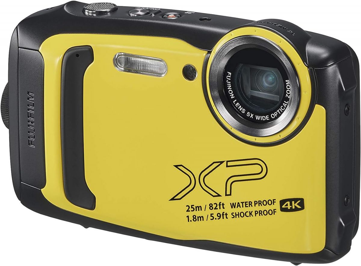 【中古】FUJIFILM 防水カメラ XP140 イエロー FX-XP140Y当店保証30日間 人気モデル 高画質 売れ筋