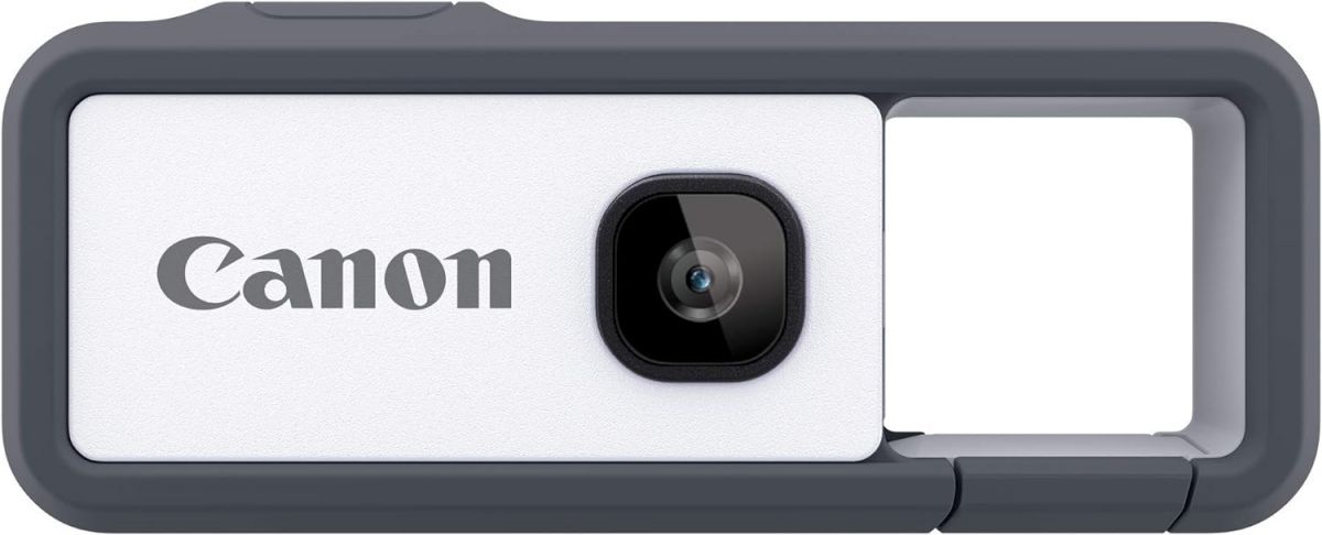 【中古】Canon 写真機 iNSPiC REC GRAY 薄墨色(小型/雨合羽/耐久)身につける写真機 FV-100 GRAY当店引き受ける30昼日なか 一般受け青写真 高画質 売れ筋