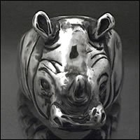 【シルバーアクセサリー】【送料無料】ライノスリング【smtb-k】【ky】|シルバーアクセサリーラブクラフト