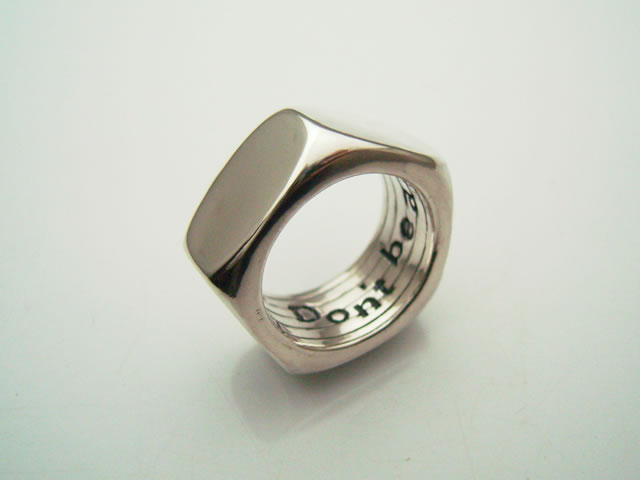 UNLOCKABLE RING アンロッカブルリング 指輪 リング シルバーアクセサリー ナット スター スターリングシルバー 925