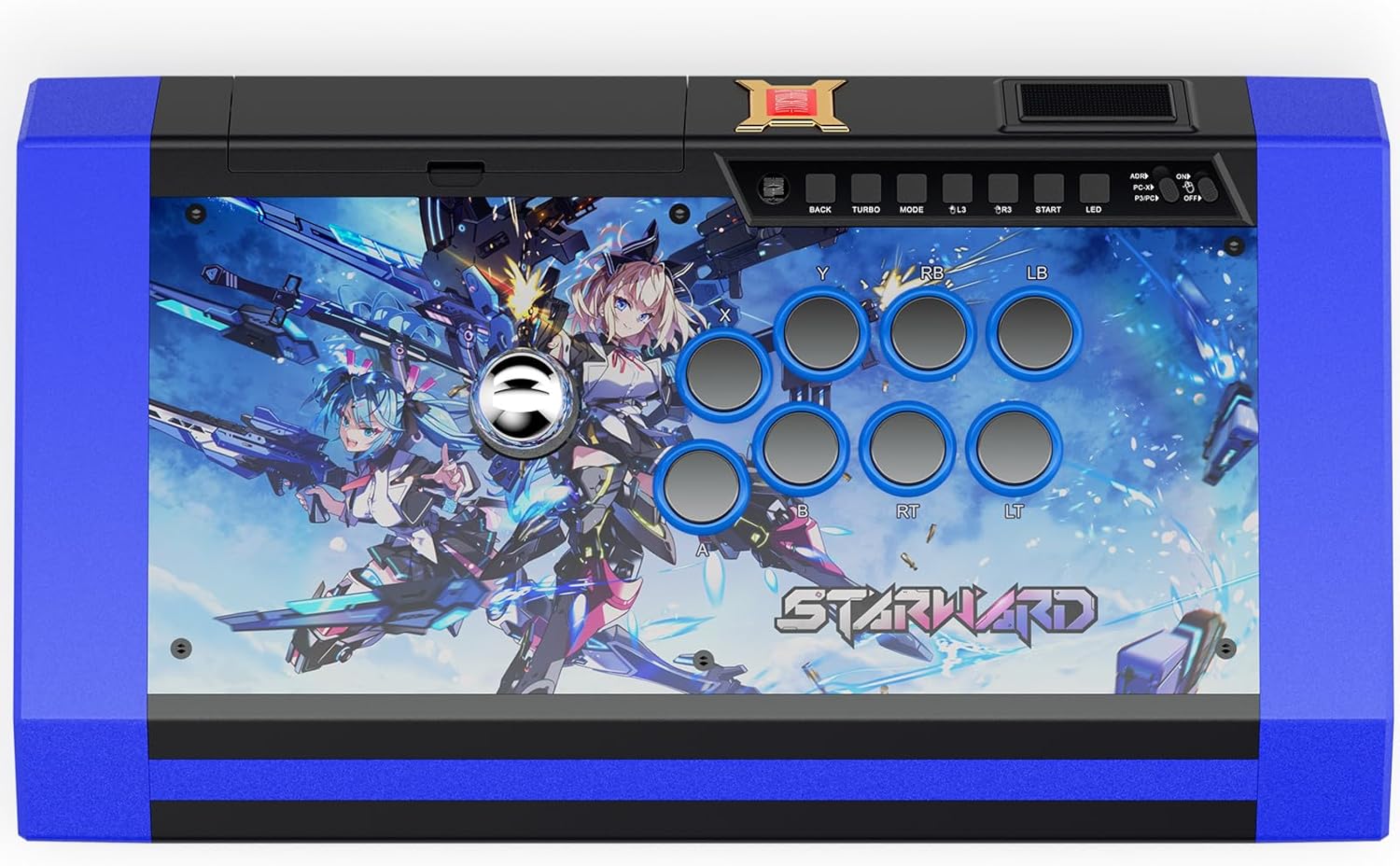 【楽天市場】Qanba Q3 Obsidian Arcade Joystick StarWard Edition クァンバ Q3 オブシディ ...