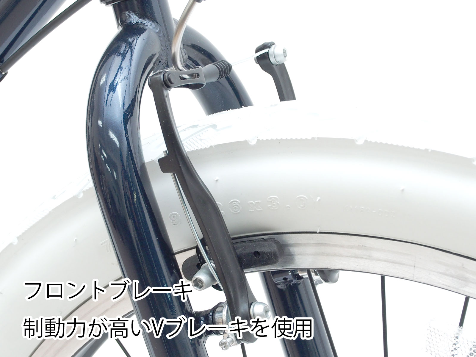ファットバイク 26インチ 自転車 極太タイヤ 6段変速 シマノ