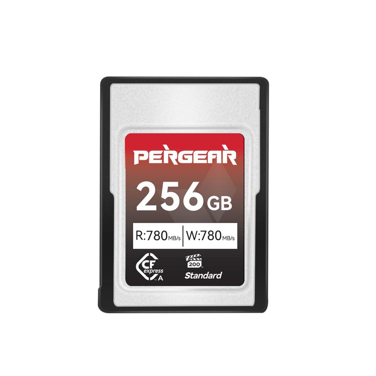 Pergear 256GB CFexpress Type A 記憶装置歌留多 最大限度 780MB/秒の読み込む速力度 780MB/秒の書きとどめる速力度で 4K 120P、8K 30P 録画に相応う (Standard続きもの) (256, GB)