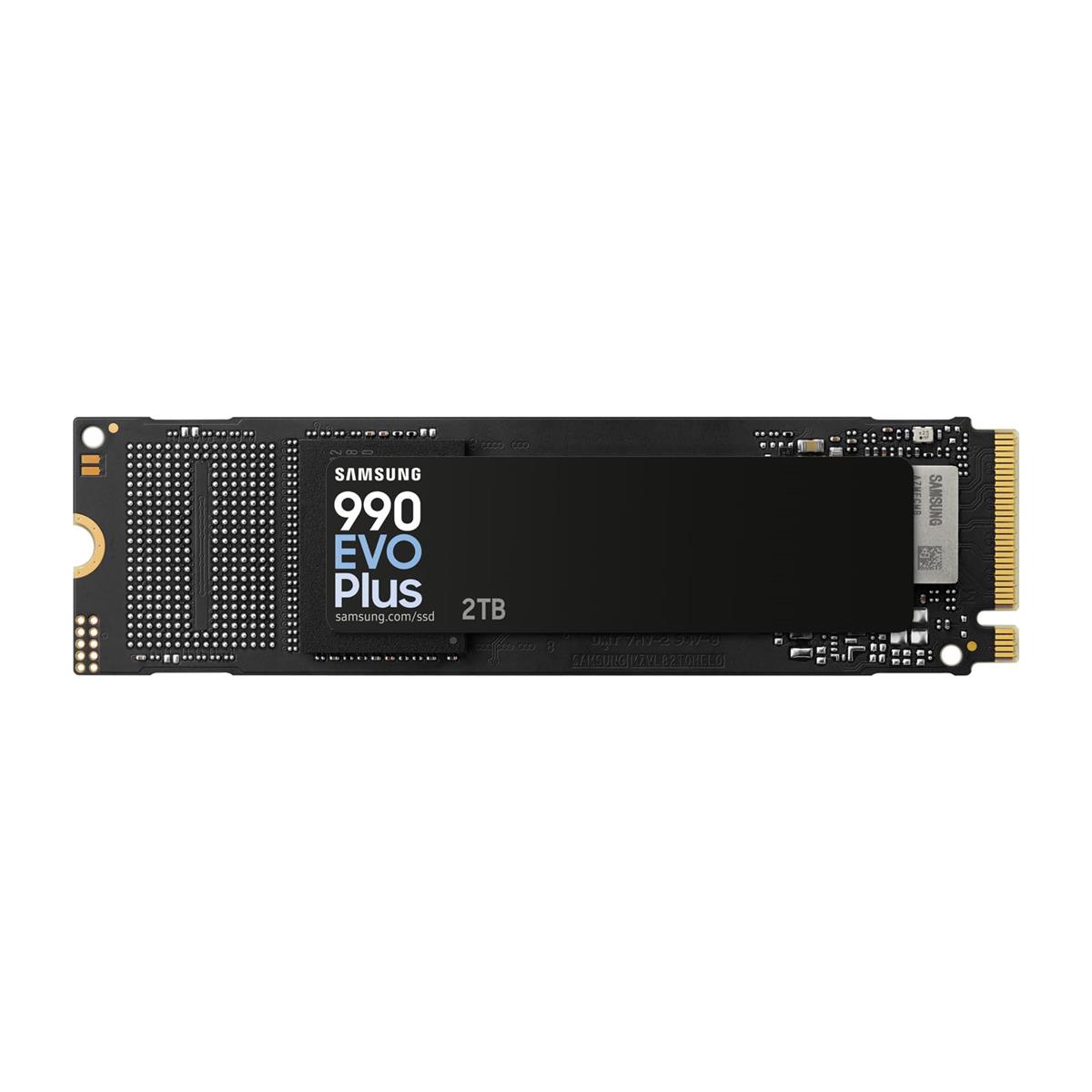 Samsung 990 EVO Plus 2結核症 PCIe Gen 4.0 ×4 NVMe M.2 (2280) TLC NAND 最大限度 7,250MB/秒 内蔵 SSD MZ-V9S2T0B-IT/EC