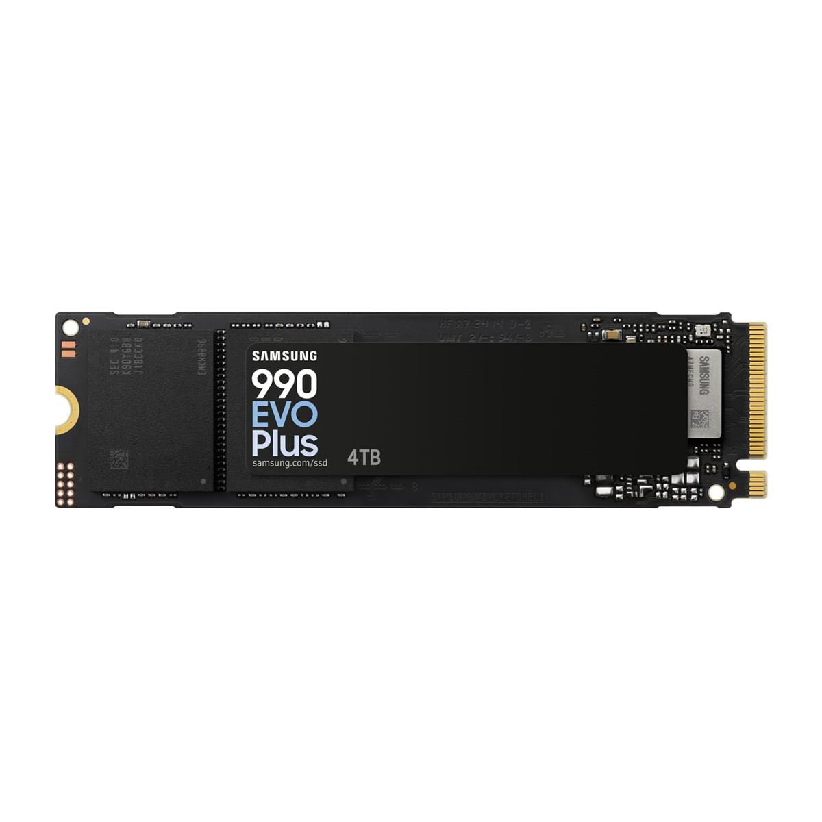 Samsung 990 EVO Plus 4結核症 NVMe SSD PCIe Gen4相応う 最大限度7250MB/s M.2 2280 TLCやとい入れる 弾丸道路内蔵記憶装置
