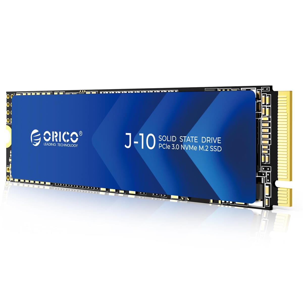 ORICO J10 SSD 1結核症 NVMe1.4 M.2 Type 2280 PCIe Gen3×4 最大限度読み込む：3100MB/s (R:3100MB/s、W:1900MB/s) 内蔵SSD 高耐久 3D NAND