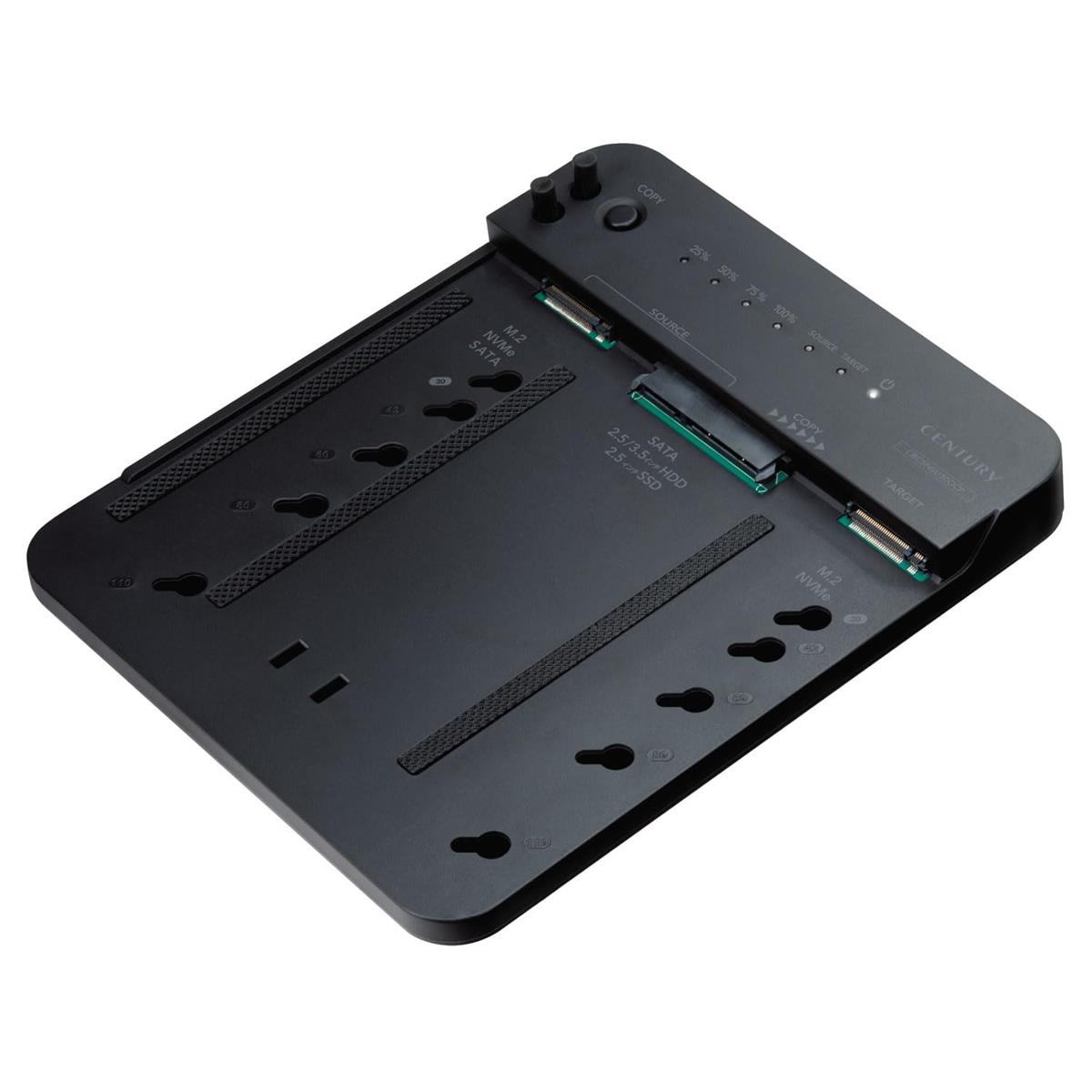 M.2 SATA/NVMe \u0026SATA HDD/SSD相応う USB10Gbps繋ぎ合わせる クローン役立つこと積み上げる CRCSNSU10GCP_FP