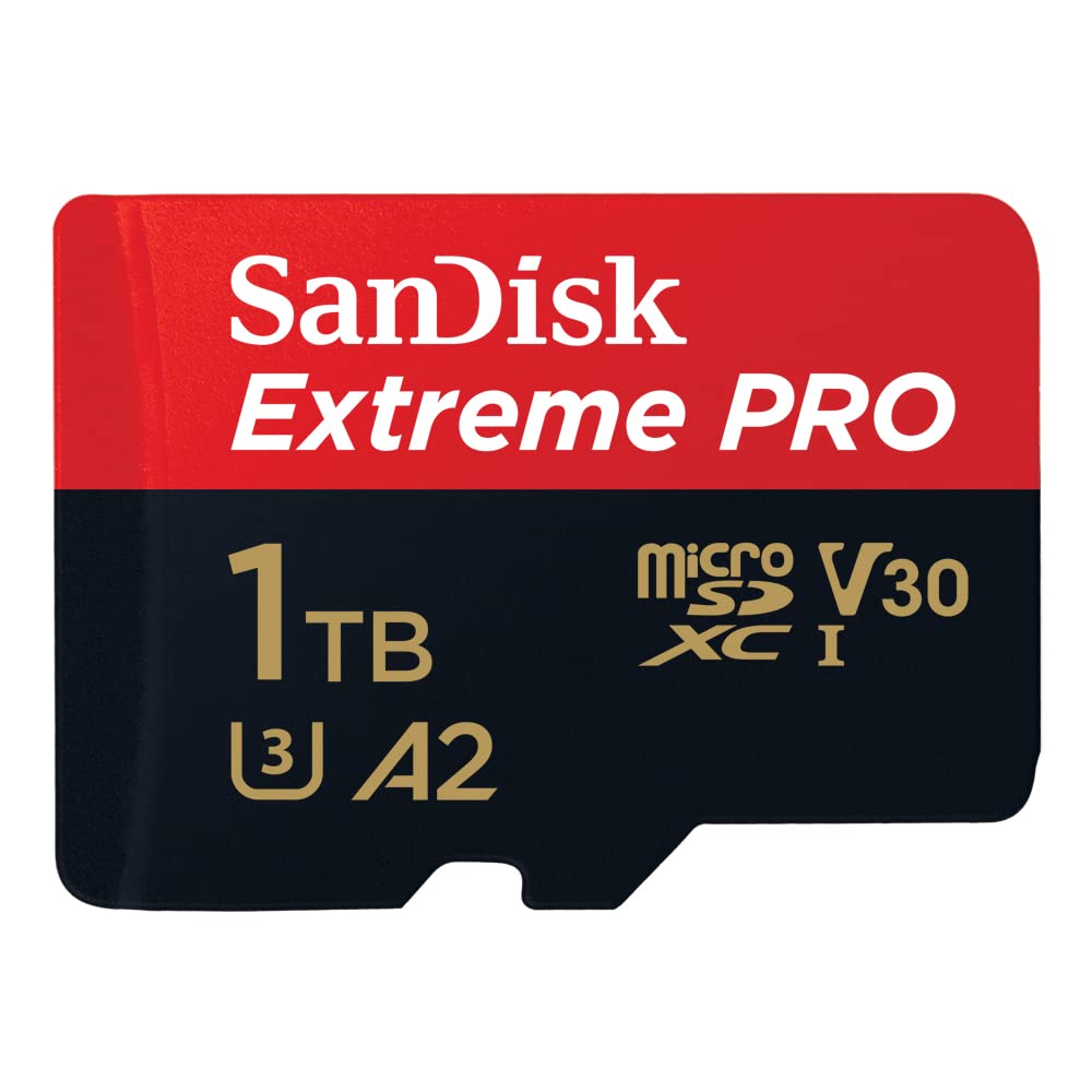 SanDisk microSDXC UHS-I Card 1肺結核 Extreme PRO Ultra High Speed Type (Up to 200 MB/s / Write Up to 140 MB/s when using SanDisk Professional PRO-READER) SanDisk Extreme Pro SDSQXCD-1T00-GN6MA
