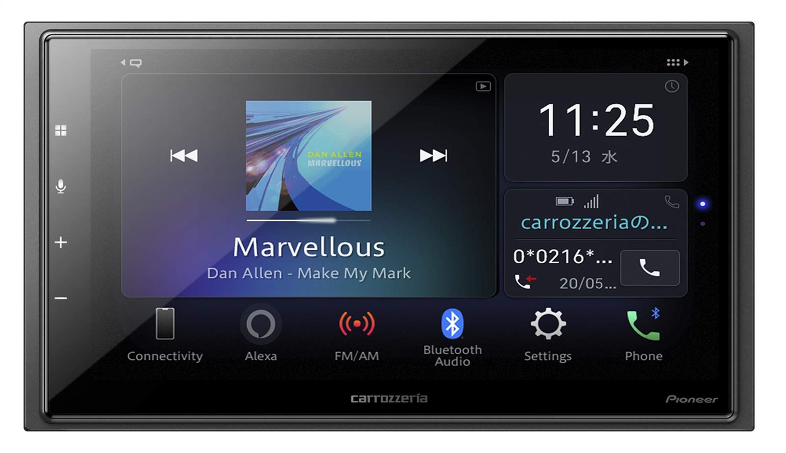 Pioneer ディスプレイオーディオ DMH-SZ700 6.8インチ 2DIN Alexa搭載 AppleCarPlay AndroidAuto™対応 Bluetooth USB iPod iPhone AUX DSP カロッツェリア|Love Lone Star