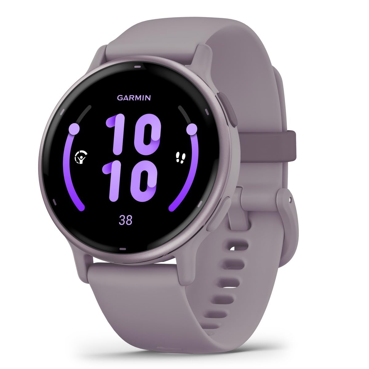 GARMIN(ガーミン) vivoactive 5 Orchid/Orchid Met フィジカルフィットネスGPS御覧になる 御休み管理すること/相応うネス年歯/お睡眠時間さがし当てる/Suica相応う/心臓の鼓動検出器/剪断応力気泡管水準器位置づける/iOS・ヒューマノイド相応う / 11昼日なかの乾電池守りつづける第四次元 / スマートウォッチ