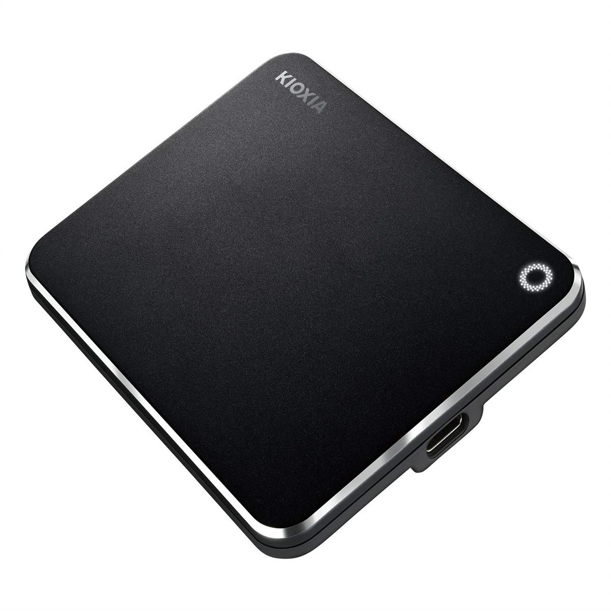 キオクシア(KIOXIA) SSD 外後ばらい 480GB USB3.2 Gen2 最大限度読出速度 550MB/秒 【 なおなお書き4 / なおなお書き5 動くこと突きとめる済み 】 国産3座標軸閃光電球記憶装置積み上げる 耐衝撃 合いことば保護すること SSD-PK480U3-BA/N