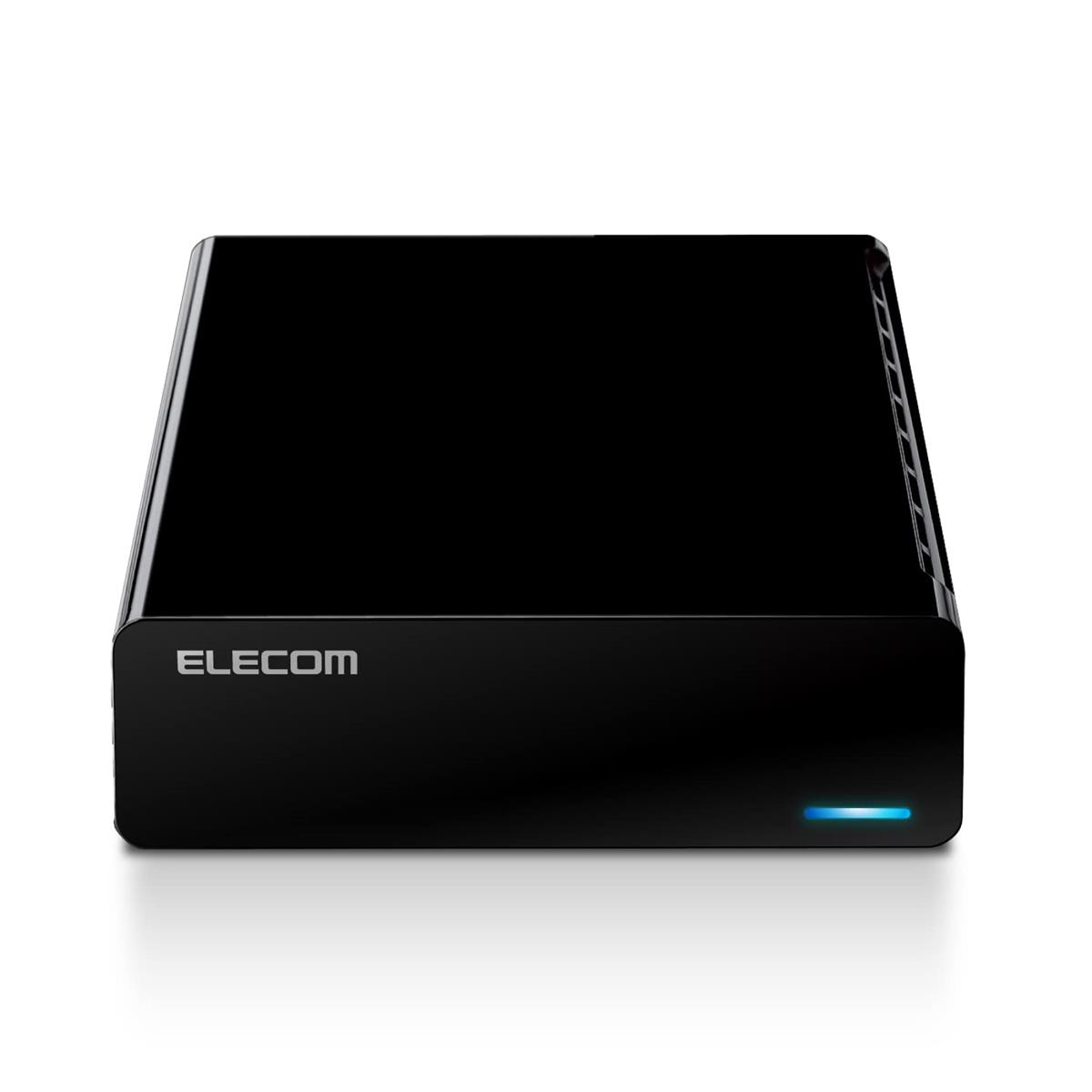 エレコム 外信用販売固定ディスク HDD 6結核症 テレビ受像機録画 マイコン 愛読者受け答え腹積もり 静音 縦置き/横置き 黒いこと ELD-STV060UBK