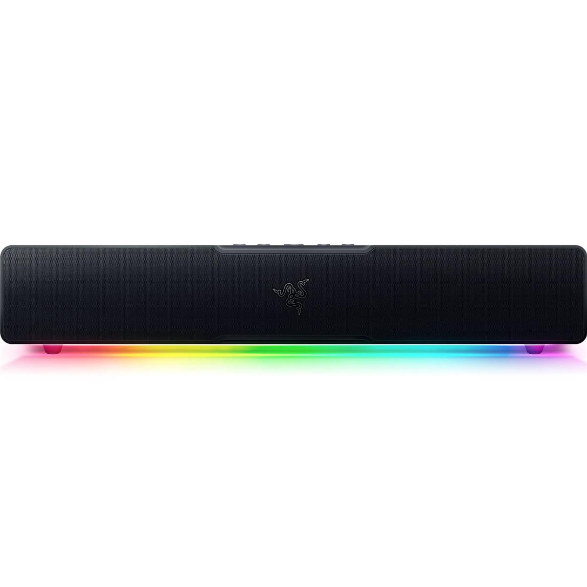 Razer レイザー Leviathan V2 X ゲーミング 音声赤ちょうちん むき出し金棒引き フルレンジドライバー積み上げる USB Type-C Bluetooth 繋ぎ合わせる Chroma RGB 相応う 移動性デバイス パソコン 万覚え帳パソコン リヴァイアサン ブイツー エックス