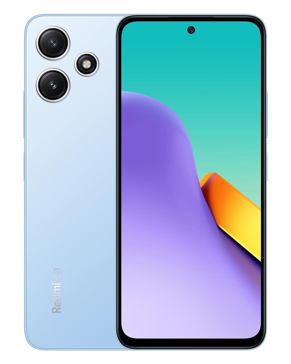 シャオミ(Xiaomi) SIMフリースマートフォン Redmi 12 5G 4GB+128GB 6.8in高事こまか見せびらかす 硝子うしろ側 docomo/au/SoftBank/ Mobile 伝達ルート相応う 天の原青碧