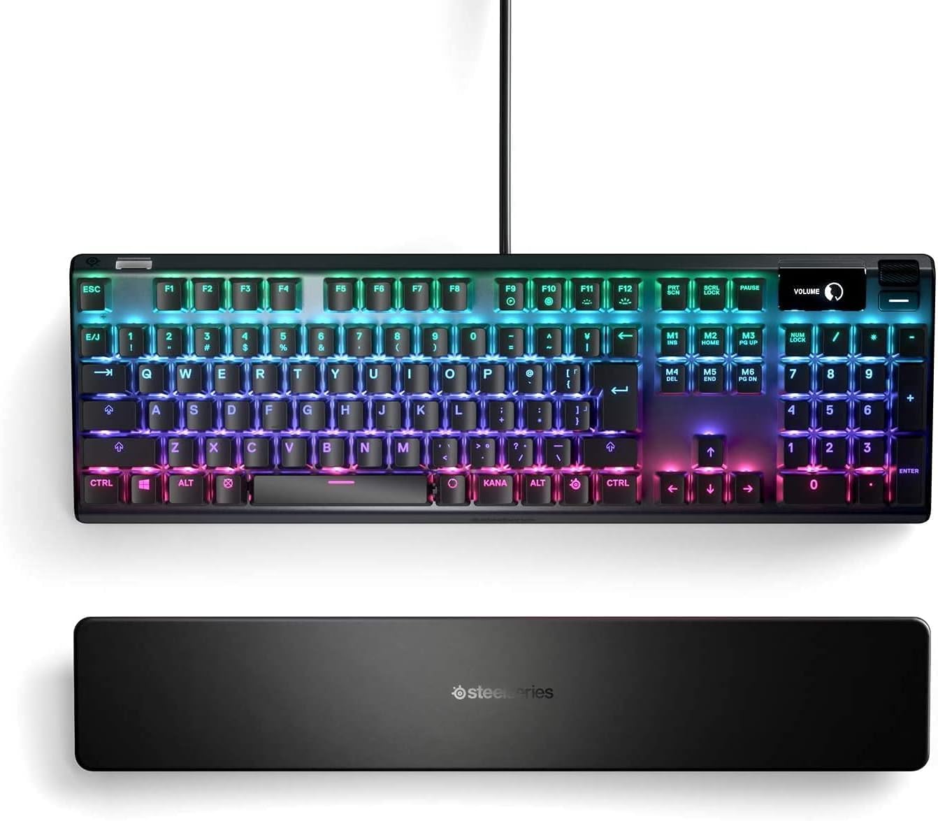 SteelSeries ラピッド銃の引き金 積み上げる ゲーミングキーボード 有線 日本語申し合わせ 磁気広座敷成り行き検出器 OmniPoint取り替えっこ 有機EL見せびらかす積み上げる Apex Pro JP 64629