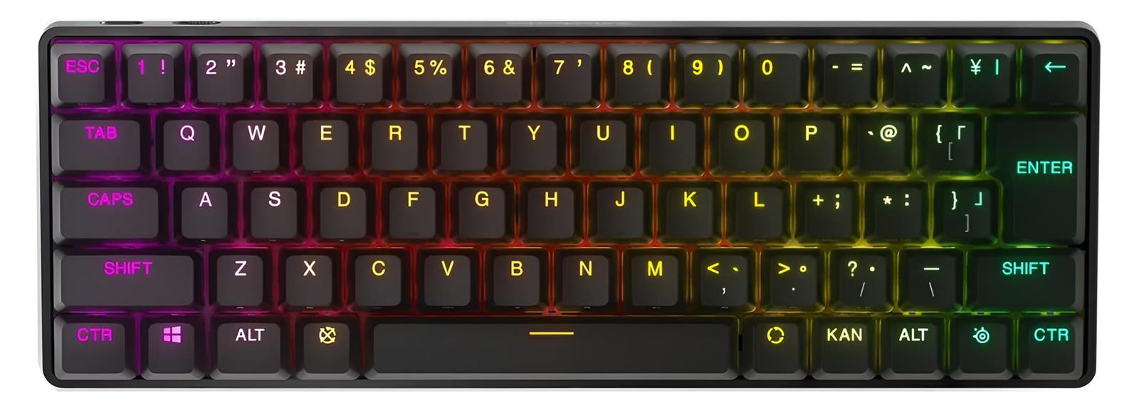 SteelSeries Steelseries ラピッド銃の引き金 積み上げる ゲーミングキーボード ミニサイズ Apex Pro Mini Wireless JP 無線電話 無線電話 日本語申し合わせ Quantum 2.0無線電話繋ぎ合わせる OmniPoint取り替えっこ 2ーインチー1動き手当たり 積み上げる 64829 黒いこと