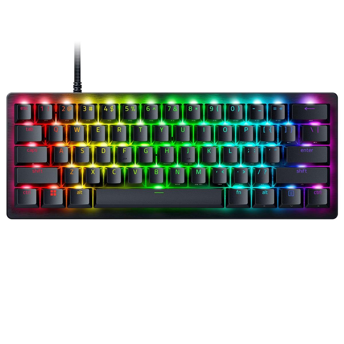 Razer レイザー Huntsman V3 Pro Mini ラピッド銃の引き金と合わせる能力のあるなアクチュエーション積み上げるのアナログ ゲーミングキーボード アナログオプティカルスイッチ 押下圧 40G 英語申し合わせ ハンツマン ブイスリー 労働者階級 ミニ