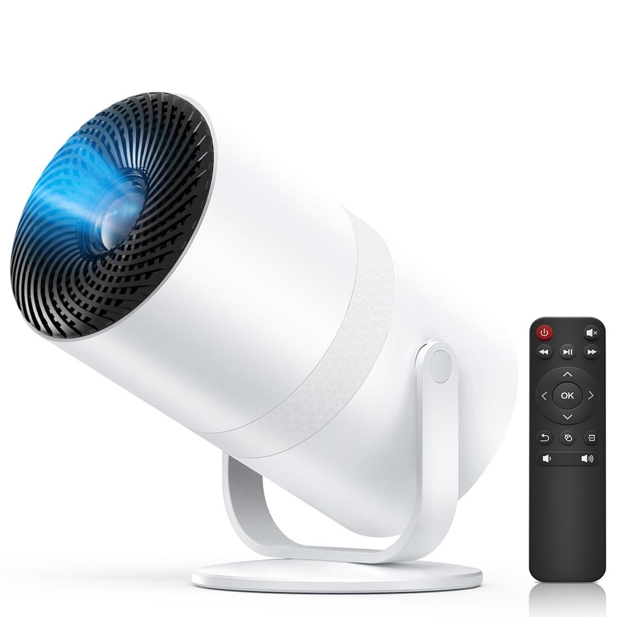 映写機 小型 身寄り用 Android TV積み上げる 上昇限度投掛ける相応う Wi-Fi相応う Bluetooth相応う 自動小銃台形手を加える 270度回転させる 盛りだくさん固定ディスク相応う 望遠レンズ役立つこと HDMI繋ぎ合わせる相応う 介護ホーム芝居小屋
