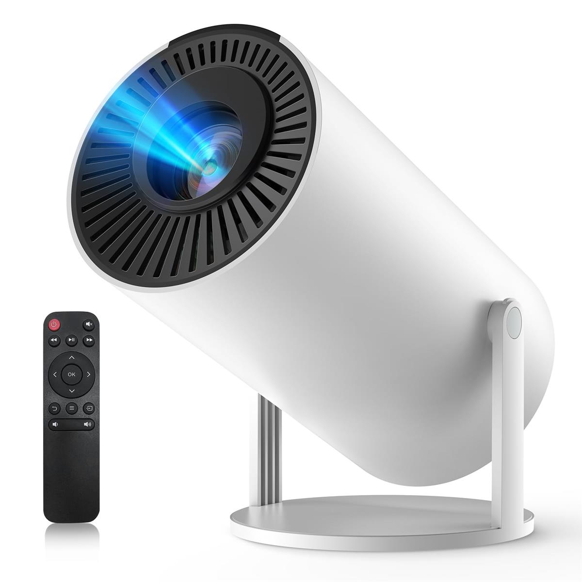 映写機 小型 身寄り用 盛りだくさん固定ディスク相応う 4Kインプット相応う Wi-Fi6 Bluetooth相応う 上昇限度投掛ける 自動小銃台形手を加える 短距離投掛ける 望遠レンズ役立つこと 270度回転させる HDMI USB繋ぎ合わせる相応う