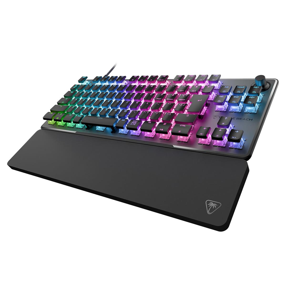 TURTLE BEACH ラピッド銃の引き金 積み上げる ゲーミングキーボード Vulcan II TKL Pro リアクタップ(SOCD洗浄剤/ラピトリ等しく可) 変数アクチュエーション 日本語取り合わせ 有線 黒いこと/黒 大広間効果 アナログ テンキー受け答え RGB Windows